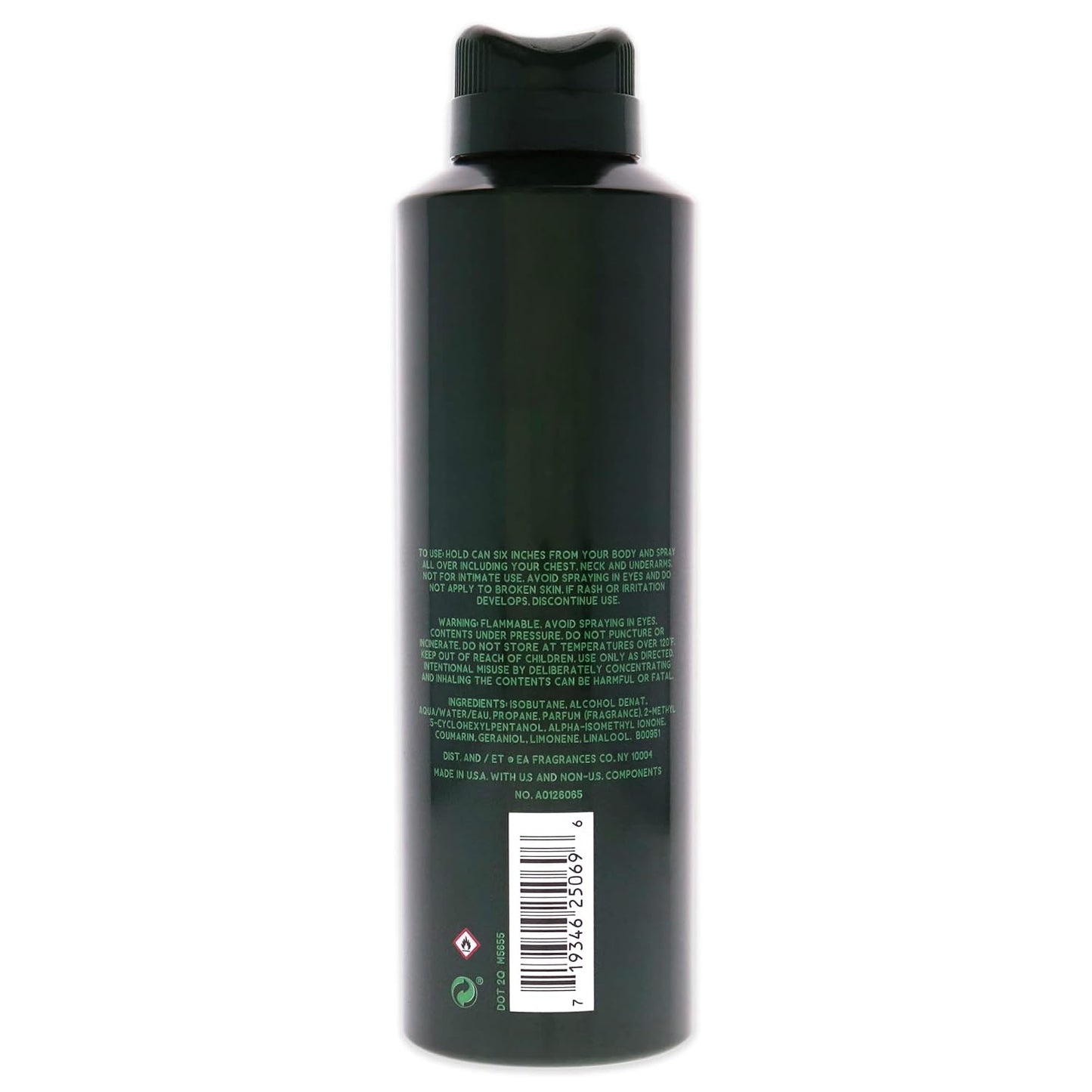 Curve Forest Woods Men's Deodorant Fragrance Spray, Casual Day or Night Scent, 6.0 fl oz