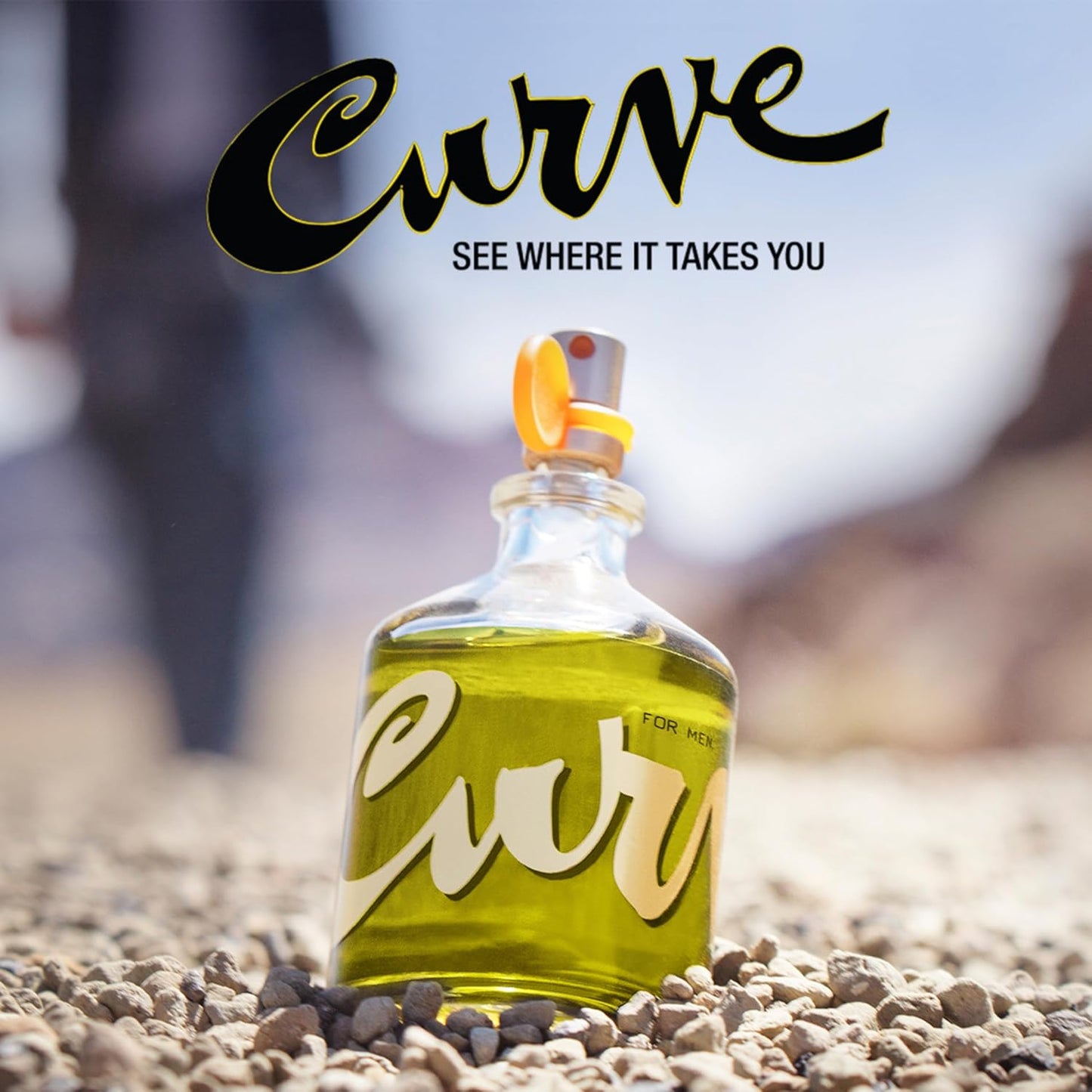 Curve Men's Cologne Fragrance Spray, Spicy Wood Magnetic Scent for Day or Night, 6.8 Fl Oz