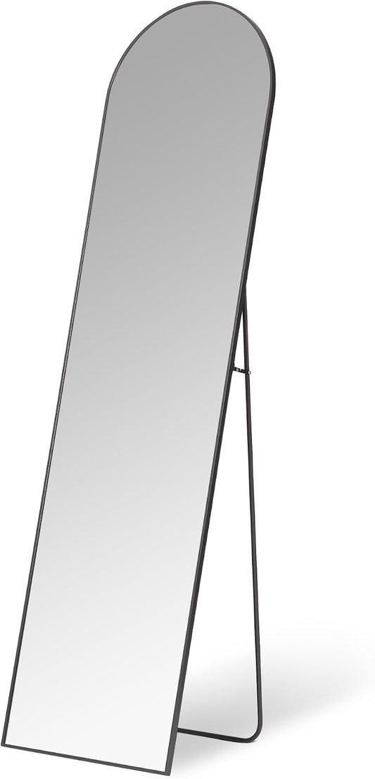 Amazon Basics Full Length Floor Mirror, 59" x 16" x 0.55", Black