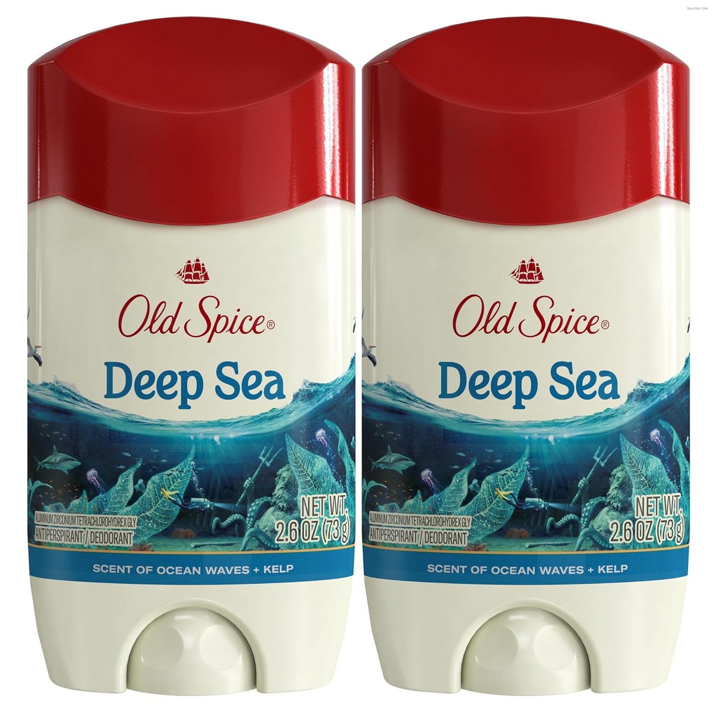 Old Spice Dry Feel Antiperspirant Deodorant for Men, 24/7 Sweat & Odor Protection, Gentle on Skin with Skin Conditioners, Dry Feel Stick, Fiji with Palm Tree + Coconut Scent, 2.6 oz (Pack of 2)